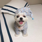 Sweet Pet Dog Jumpsuits Clothing for Dogs with star hat Pajamas cotton Pet Dog Clothes for Dogs Coat Jacket Chihuahua Yorkshire