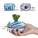 Portable Dog Poop Waste Bag Dispenser Pouch Pet Puppy Cat Pick Up Poop Bag holder Outdoor Pets Supplies Garbage Bags Organizer