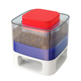 Dog Instant Non-Electric Automatic Slow Feeder Food Catapult Dispenser Anti-slip Pad with Puzzle Placemat Pet Training Toy Set
