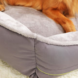 HOOPET Pet Sofa Dog Beds Soft Fleece Winter Thicken Warm Bed Sleeping Cat Bed House for small Medium Large Dogs