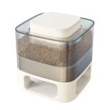 Dog Instant Non-Electric Automatic Slow Feeder Food Catapult Dispenser Anti-slip Pad with Puzzle Placemat Pet Training Toy Set