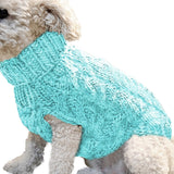 Small Dog Sweater Knitted Dog Clothes Shih Tzu French Bulldog Pet Sweater For Dog/Cat Winter Dog Coat Pet Dog Jumper Clothing