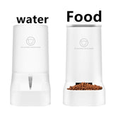 &amp;2.2L Pet Automatic Feeder Dog Cat Drinking Bowl For Dogs Water Drinking Feeder Cat Feeding Large Capacity Dispenser Pet Cat Dog