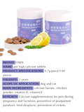Pet High Calcium Tablets 140 Tablets Canned Dogs Cats Calcium Tablets Health Care Products Strong Bone Puppy