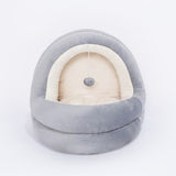 Enclosed Warm Cat Bed For Portable Pet House  Kittens Basket Cushion Pillow Mat Tent Puppy Nest Cave Cats Beds Cat Accessories