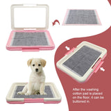 Portable Pet Dogs Toilet Potty Pet Dods Cats Litter Boxes Puppy Litter Tray Training Toilet Easy to Clean Pet Supplies