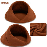 Warm Dog Bed Pet Dog House Soft Suitable Fleece Cat Dog Bed House for Dog Cushion Cat Sleeping Bag Nest High Quality 10c15