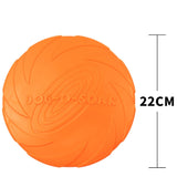 2020 Pet UFO Toys New Small Medium Large Dog Flying Discs Trainning Interactive Toy Puppy Rubber Fetch Flying Disc 15/18/22cm