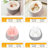 Hoopet Cat Bed Cat House Pet Dog House for Cat Bench for Cats Cotton Pets Products Puppy Soft Comfortable Winter House