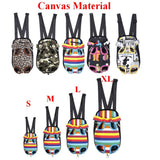 HQ Pet Carrier Dog Front Chest Backpack Five Holes Backpack Dog Outdoor Carrier Tote Bag Sling Holder Mesh  Cat Puppy Carrier