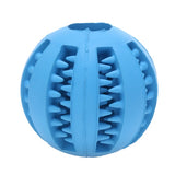 Dog Toy Chew Balls Pet Dog Cat Elasticity Teeth Cleaning Puppy Interactive Bite Toy Dog Feeder Food Leakage Toys Pet Products