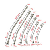 Manual Feeding Rearing Gavage Crop Needle Curved Medication Tube Cage Birds Mice Parrot Feeding Syringe