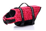 Pet Dog Life Vest Summer Printed Pet Life Jacket Dog Safety Clothes Dogs Swimwear Pets Safety Swimming Suit Chaleco Salvavidas