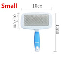 Original Pet Dog Hair Remover Combs Cats Chihuahua Fur Cleaning Soft Brush Grooming Tools Stainless Steel Non-Slip Pet Products