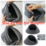 Warm Dog Bed Pet Dog House Soft Suitable Fleece Cat Dog Bed House for Dog Cushion Cat Sleeping Bag Nest High Quality 10c15