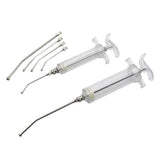 Manual Feeding Rearing Gavage Crop Needle Curved Medication Tube Cage Birds Mice Parrot Feeding Syringe