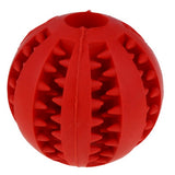 Dog Toy Chew Balls Pet Dog Cat Elasticity Teeth Cleaning Puppy Interactive Bite Toy Dog Feeder Food Leakage Toys Pet Products