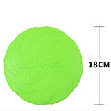 2020 Pet UFO Toys New Small Medium Large Dog Flying Discs Trainning Interactive Toy Puppy Rubber Fetch Flying Disc 15/18/22cm
