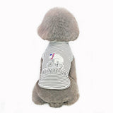 DOGGYZSTYLE Summer Polar Bear Vest Pets Dog Cat Shirt Spring New Style Vest Puppy Shirt Apparel For Small Dogs Chihuahua