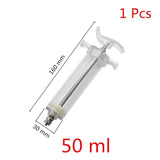 Manual Feeding Rearing Gavage Crop Needle Curved Medication Tube Cage Birds Mice Parrot Feeding Syringe