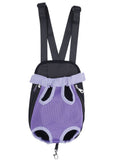 HQ Pet Carrier Dog Front Chest Backpack Five Holes Backpack Dog Outdoor Carrier Tote Bag Sling Holder Mesh  Cat Puppy Carrier
