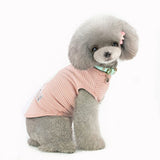 DOGGYZSTYLE Summer Polar Bear Vest Pets Dog Cat Shirt Spring New Style Vest Puppy Shirt Apparel For Small Dogs Chihuahua