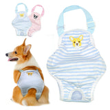 Female Dog Diapers Physiological Pants For Female Dogs Pet Washable Dog Shorts Underwear Pink for Small Medium Pets