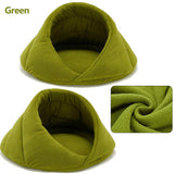 Warm Dog Bed Pet Dog House Soft Suitable Fleece Cat Dog Bed House for Dog Cushion Cat Sleeping Bag Nest High Quality 10c15