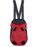 HQ Pet Carrier Dog Front Chest Backpack Five Holes Backpack Dog Outdoor Carrier Tote Bag Sling Holder Mesh  Cat Puppy Carrier