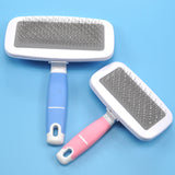 Original Pet Dog Hair Remover Combs Cats Chihuahua Fur Cleaning Soft Brush Grooming Tools Stainless Steel Non-Slip Pet Products