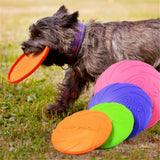 2020 Pet UFO Toys New Small Medium Large Dog Flying Discs Trainning Interactive Toy Puppy Rubber Fetch Flying Disc 15/18/22cm