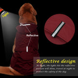 Pet Large Dog Raincoat Waterproof Big Dog Clothes Outdoor Coat Rain Jacket For Golden Retriever Labrador Husky Big Dogs 3XL-5XL