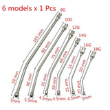 Manual Feeding Rearing Gavage Crop Needle Curved Medication Tube Cage Birds Mice Parrot Feeding Syringe