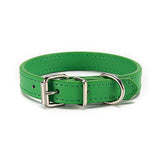 Leather Dog Collar for Small Large Dogs Puppy Leash Solid Adjustable Dogs Collars for Cat Necklace Pet Dog Accessories MP0056