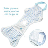Female Dog Diapers Physiological Pants For Female Dogs Pet Washable Dog Shorts Underwear Pink for Small Medium Pets