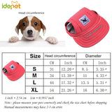 Canvas Sport Dog Hat Adjustable Baseball Cap For Small Dog Summer Pet Outdoor Accessories Hot Pet Products 33
