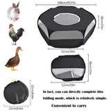 Pet Playpen Small Animals Game Tent Rabbit Cage Chicken Coop With Top Cover Exercise Yard Fence For Dog Cat Rabbits Hamster
