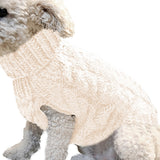 Small Dog Sweater Knitted Dog Clothes Shih Tzu French Bulldog Pet Sweater For Dog/Cat Winter Dog Coat Pet Dog Jumper Clothing
