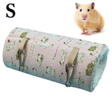 Hamster Cage Ferret Tunnel Hammock For Rat Warm Hamster Tube Toy Hanging Bed Cage For Hamster Rabbit Guinea Pig Small Animals