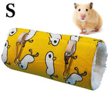 Hamster Cage Ferret Tunnel Hammock For Rat Warm Hamster Tube Toy Hanging Bed Cage For Hamster Rabbit Guinea Pig Small Animals