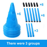 3set Dog Training Products Durable Dogs Running Jumping Stakes Pets Outdoor Sports Stake Pole Portable Pet Agility Equipment