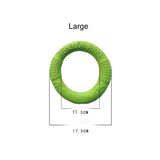 Pet Flying Discs  Dog Training Ring Puller Resistant Bite Floating Dog  toys Interactive Game Playing Products Supply