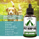 Minch Pet Hemp Oil Dogs Conditioners Natural Herbs Pet Care Oil Anxiety Relief Pain Joint Hip Improve Immunity Eliminate Fleas