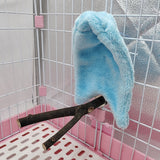 1 Pcs Soft Plush Bird Hammock Winter Windproof Bird Parrot Cage Hanging Bed Parakeet Cave Hideout Tent Pet Birds Nest Supplies