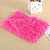 Fluffy Plush Dog Blanket Pet Sleeping Mat Cushion Mattress Extra Soft Warm Pet Throw Blankets for Small Medium Large Dogs &amp; Cats