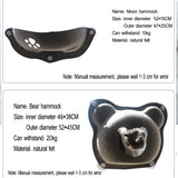 SHUANGMAO Pet Cat Hammock Beds Sunny Window Lounger Suction Hammocks Cats House shelf Comfortable Warm Ferret Pet Bed Supplies