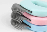 1 PC Pet Cat Dog Massage Comb Shell Comb Grooming Hair Removal Shedding Cleaning Brush Multifunction Pet Grooming Dog Supplies