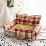 Pet Dog Bed Warm Pet Bed Removable Soft Pet Bed for Dogs Washable House Sofa Mats Sleeping Beds Cat Puppy Cotton Kennel Mat