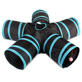5/4/3Holes Pet Cat Tunnel Funny Toys for cats Foldable Cat Toys Interactive Cat Rabbit Animal Play Games Tunnel Chat Pet Product