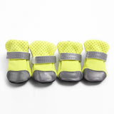 Reflective Dog Shoes Mesh Breathable Anti-slip Durable for small big dogs chihuahua pit bull Summer Winter Boots Dog supplies